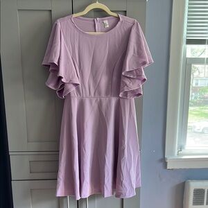 SHEIN Lavender Mini Dress